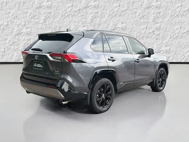 Used 2024 Midnight Black Metallic Toyota Hybrid XSE image 3
