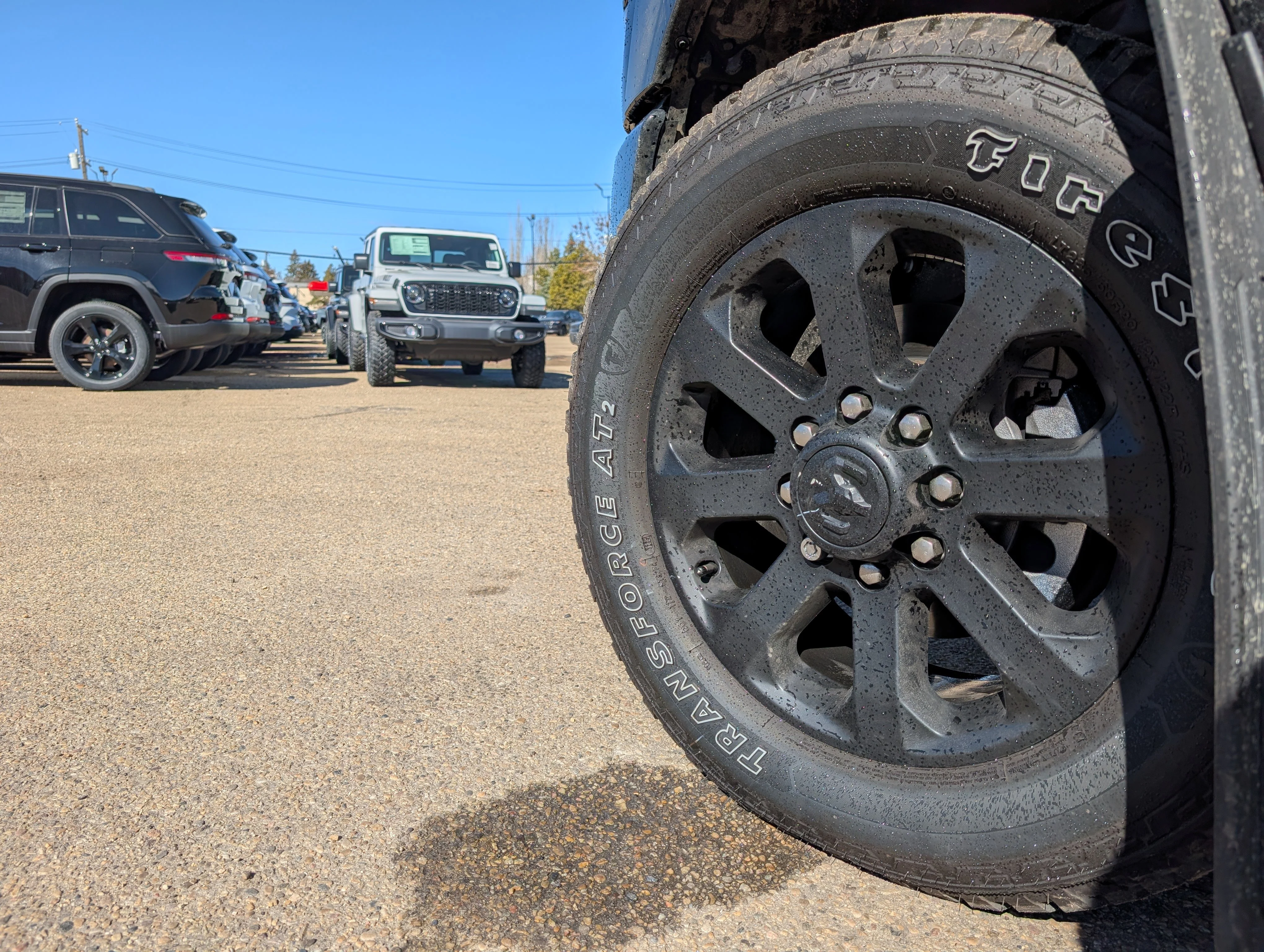 Used 2026 Diamond Black Crystal Pearlcoat Ram Laramie image 12