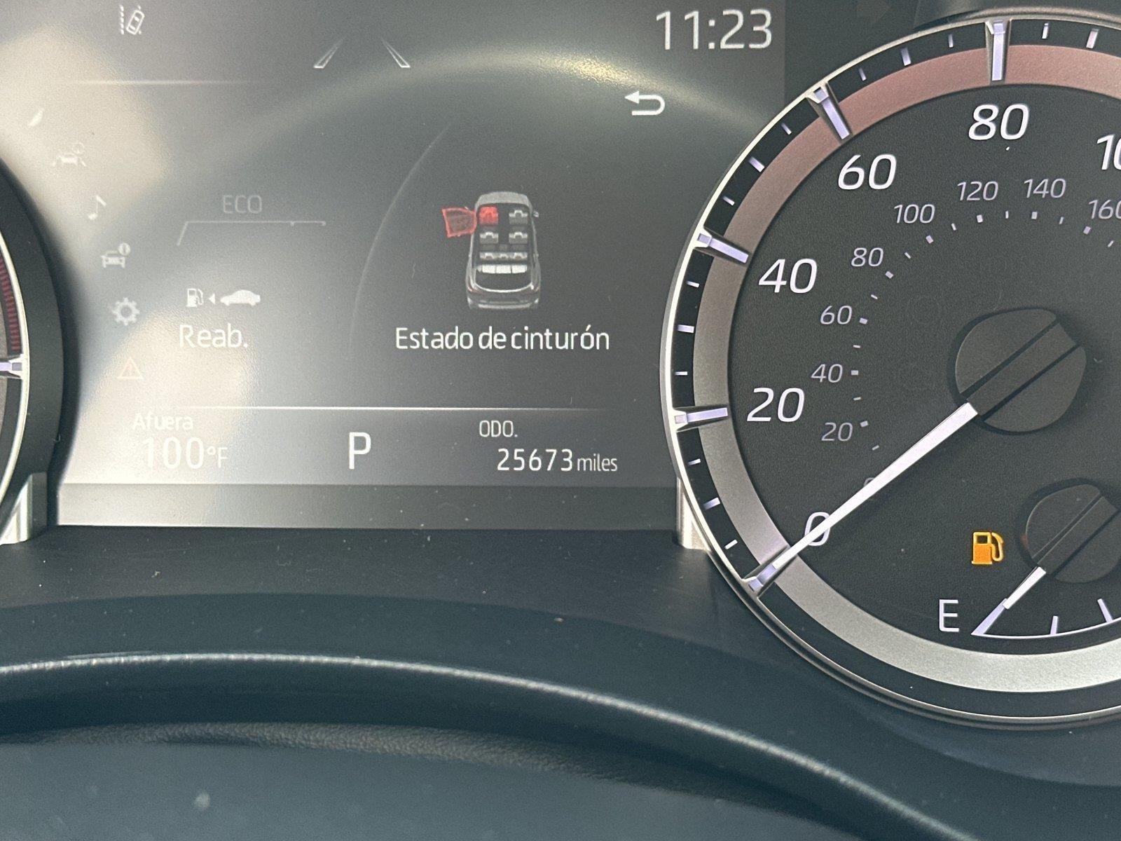 Used 2023 Celestial Silver Metallic Toyota XLE image 14