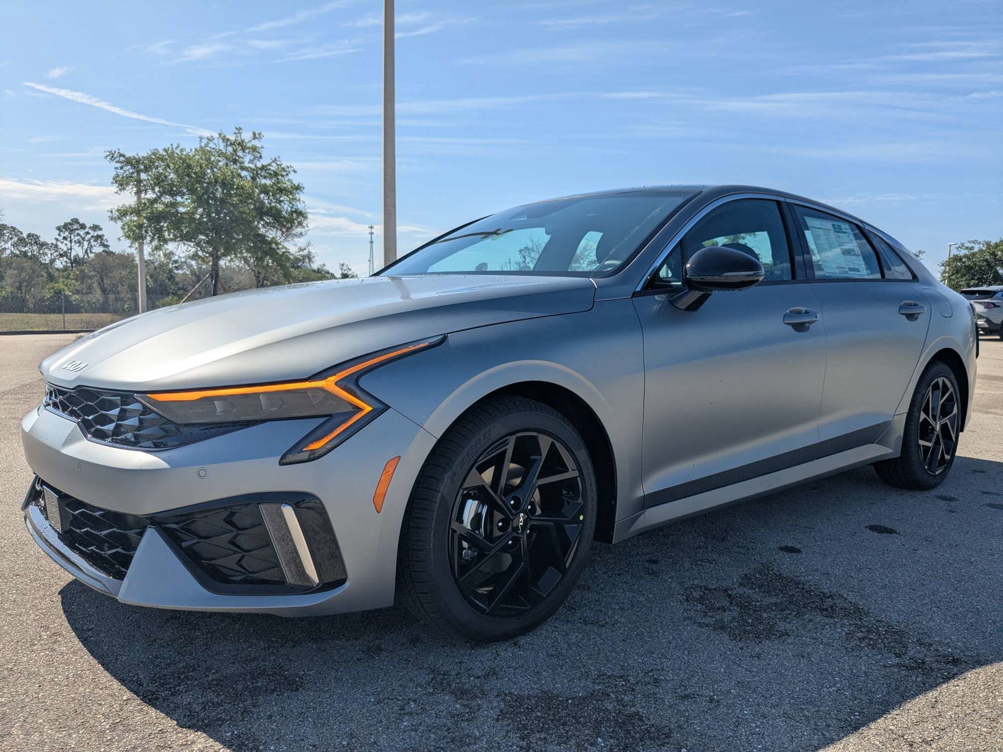 New 2026 Steel Matte Gray Kia GT-Line FWD image 9