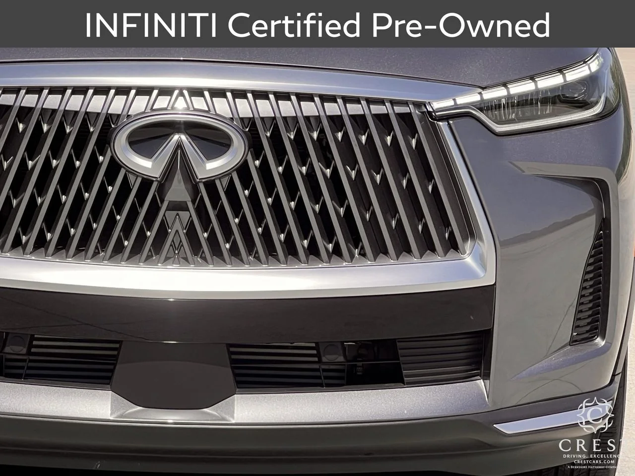 Certified Used 2026 Graphite Shadow INFINITI PURE image 10