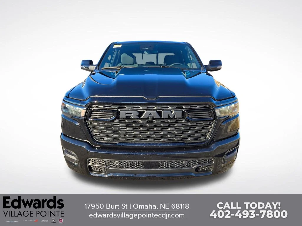 New 2026 Diamond Black Crystal Pearl-Coat Exterior Paint RAM Big Horn/Lone Star image 8