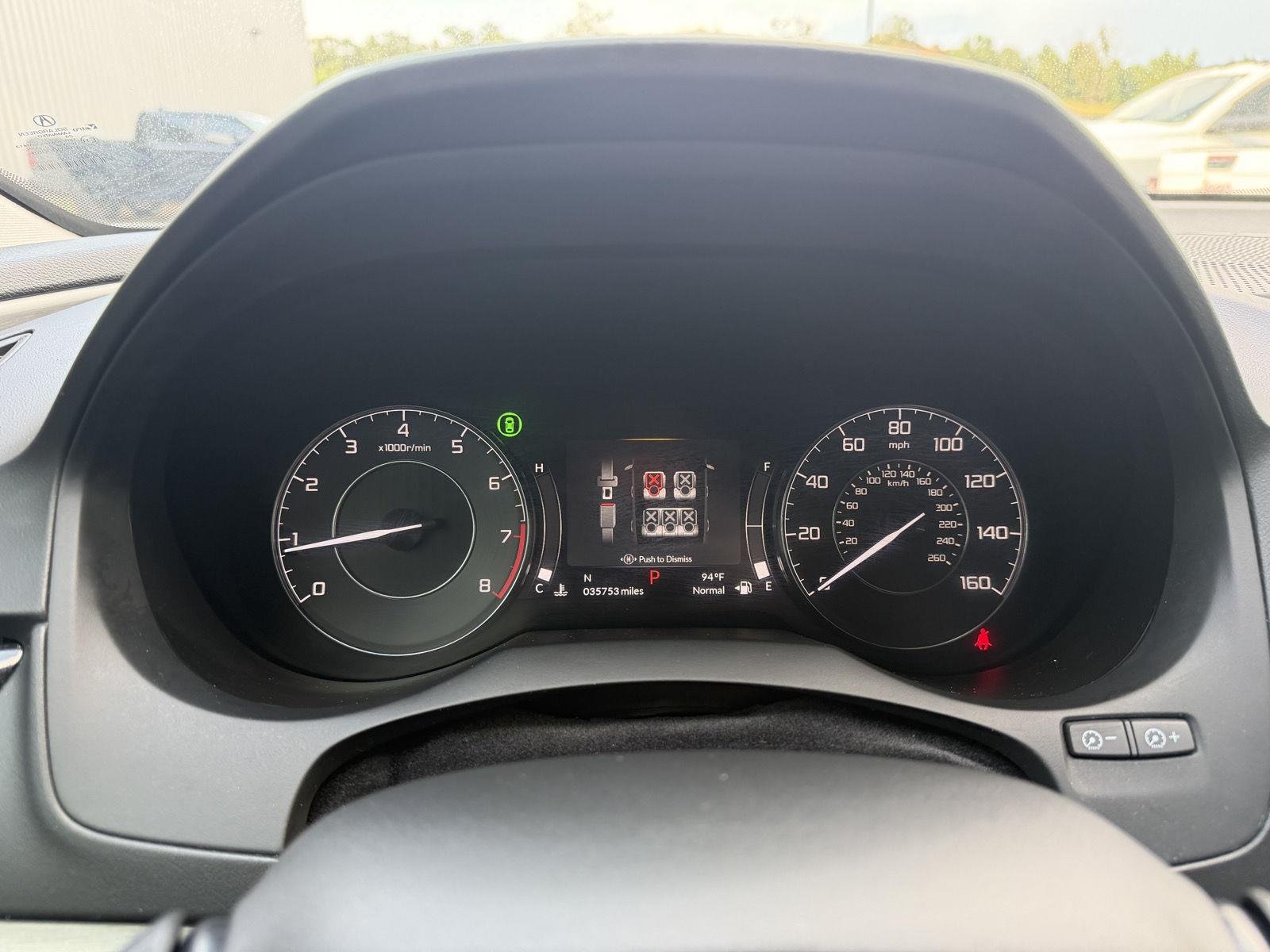 Used 2023 Lunar Silver Metallic Acura w/Tech image 10