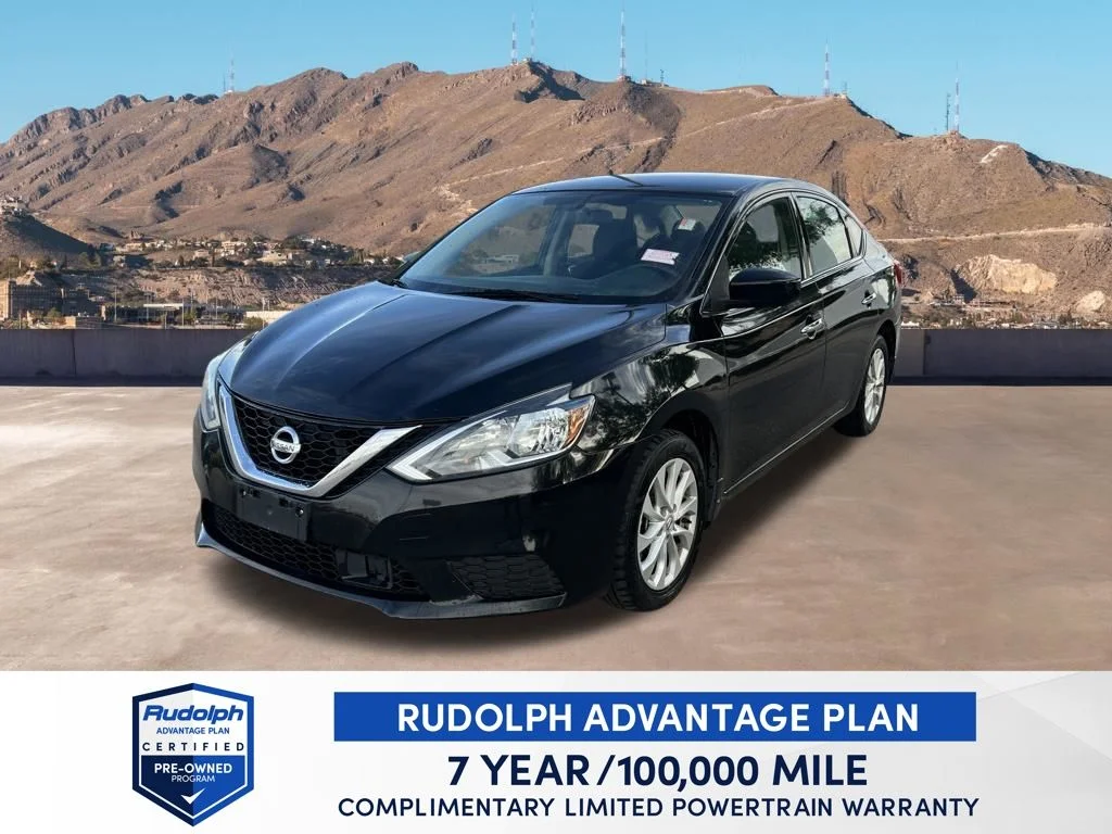 Used 2019 Super Black Nissan SV image 1