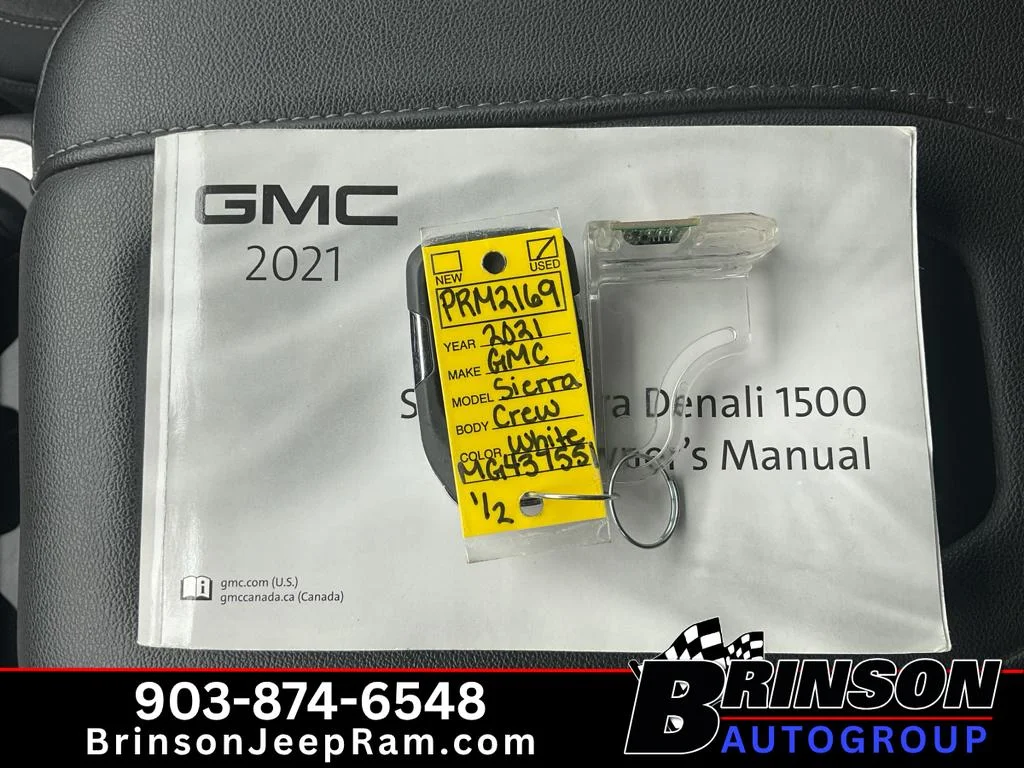 Used 2021 Summit White GMC Elevation image 34