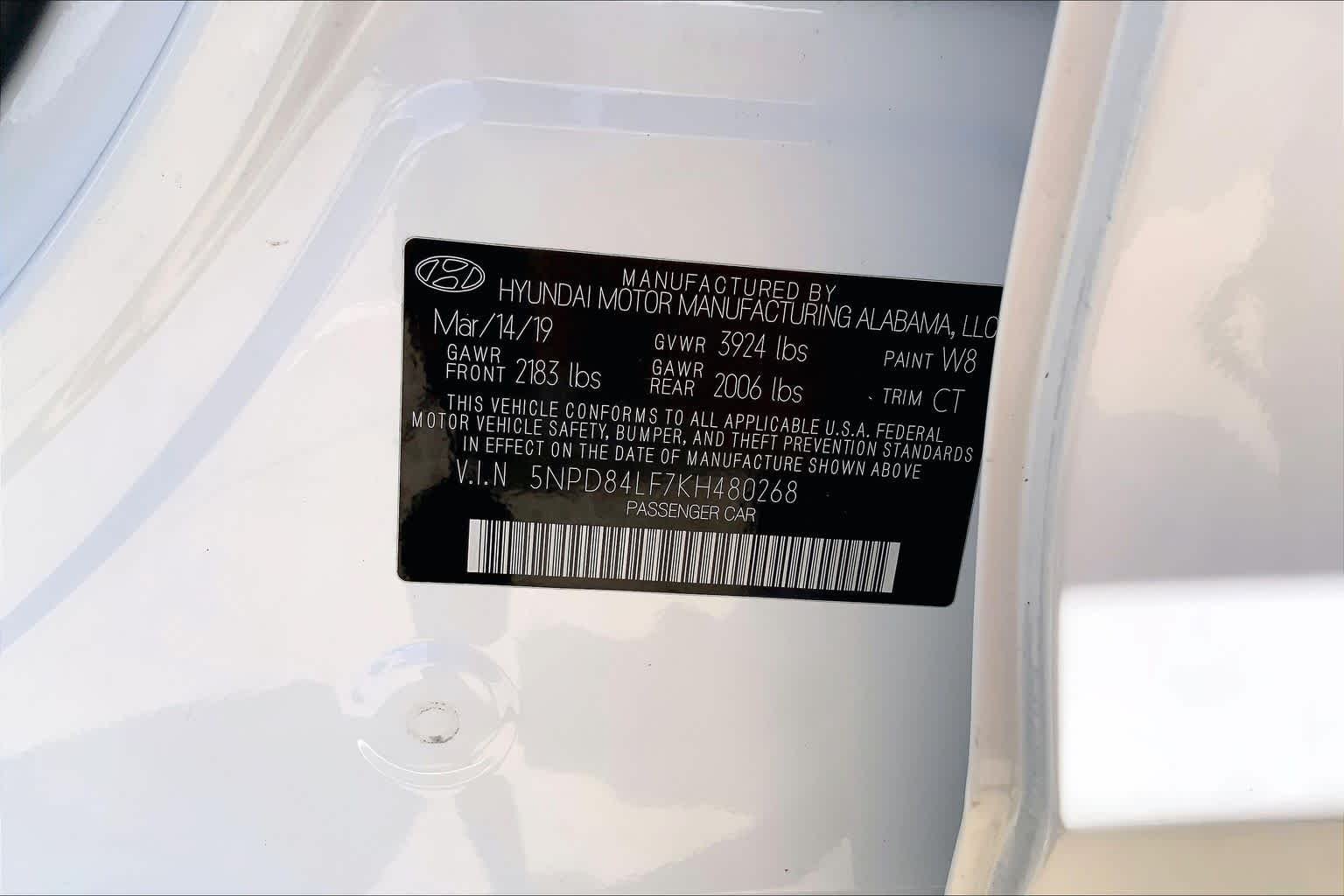 Used 2019 Quartz White Pearl Hyundai Value Edition image 32