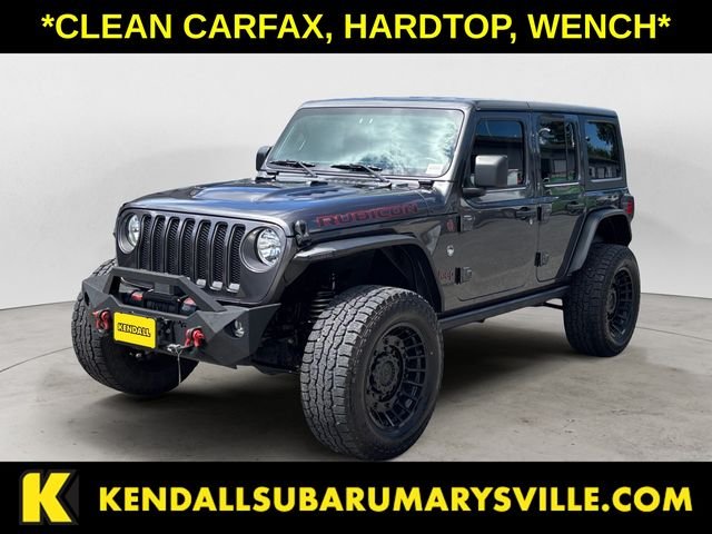 Used 2021 Crystal Metallic Jeep Unlimited Rubicon image 1