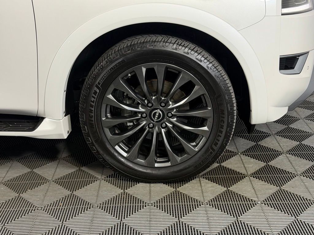 Certified Used 2024 White Nissan Platinum image 12