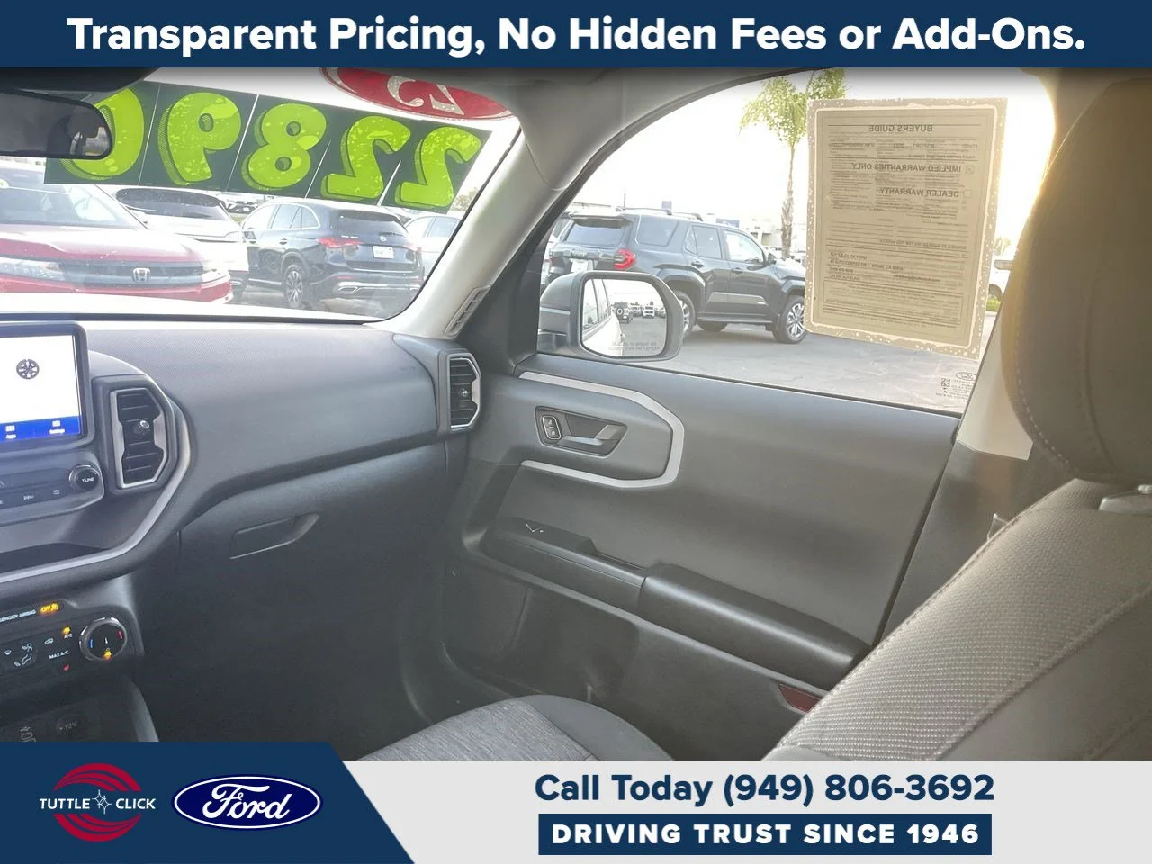 Used 2023 OXFORD WHITE Ford Big Bend image 3