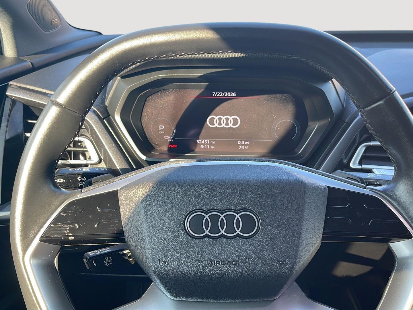 Used 2022 Glacier White Metallic Audi Premium Plus image 28