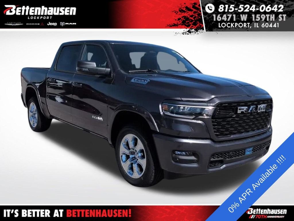 New 2026 Granite Crystal Metallic Clear-Coat Exterior Paint RAM Big Horn image 3