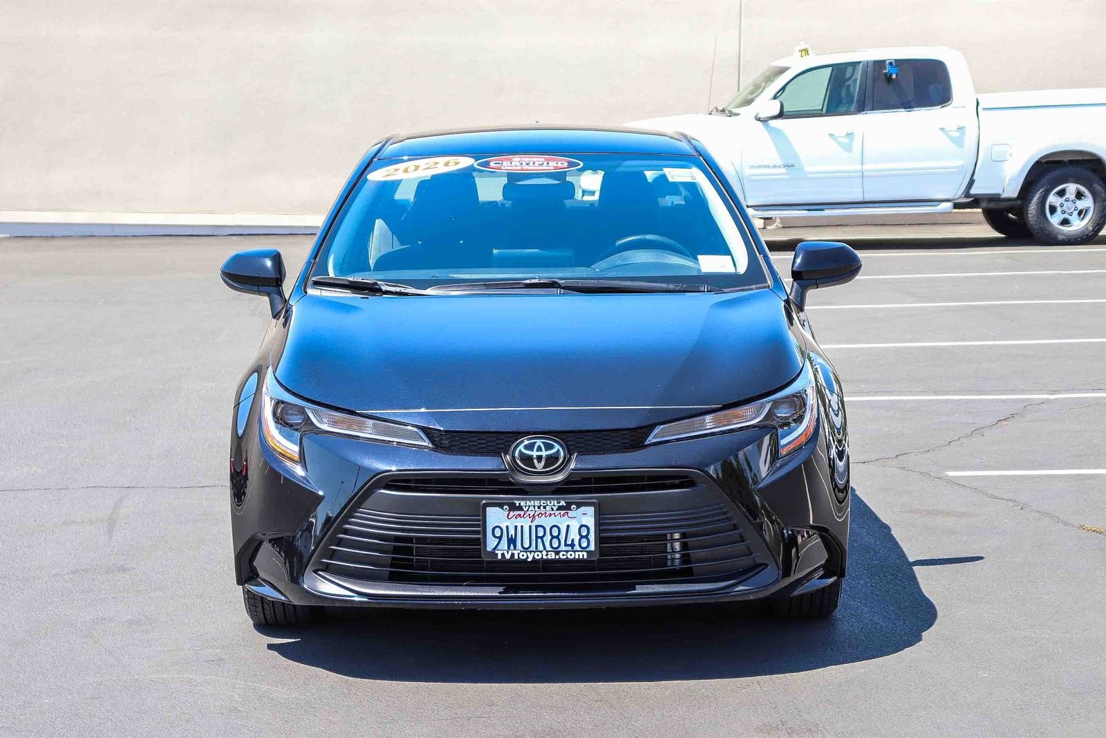 Certified Used 2026 Midnight Black Metallic Toyota LE image 2