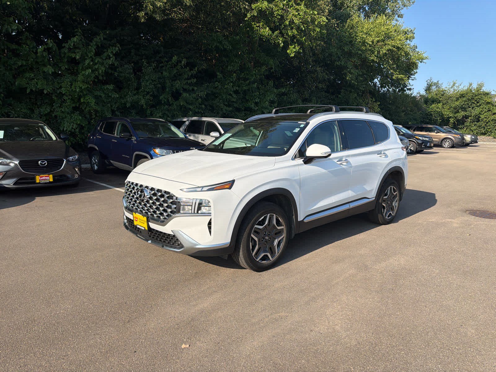 Used 2023 Serenity White Pearl Hyundai SEL Premium image 4