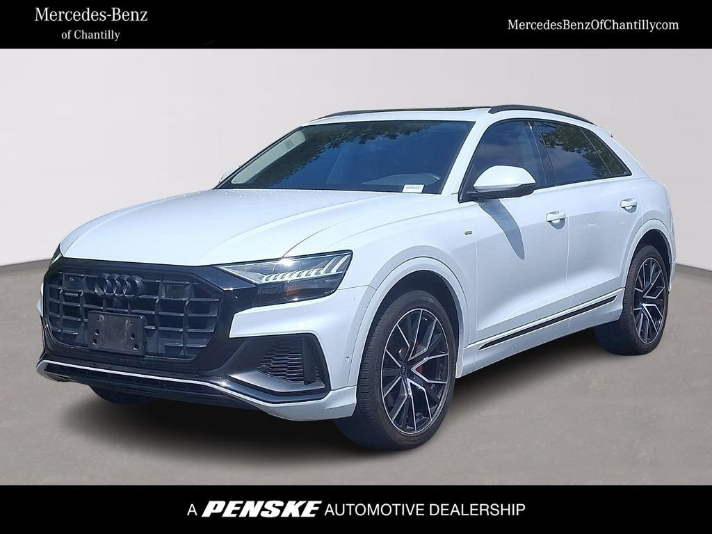 Used 2023 Glacier White Metallic Audi 55 Premium Plus image 1