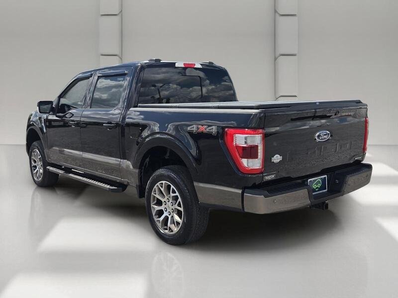 Used 2021 Agate Black Metallic FORD KING RANCH 4WD SUPERCREW 5.5