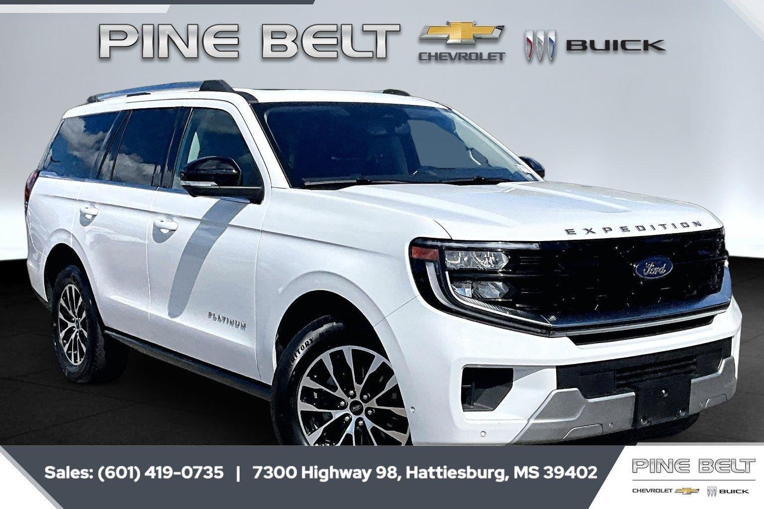 Oxford White 2025 Ford Expedition SUV / Crossover Four-Wheel Drive Automatic