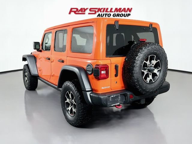 Used 2020 Orange Jeep Unlimited Rubicon image 5