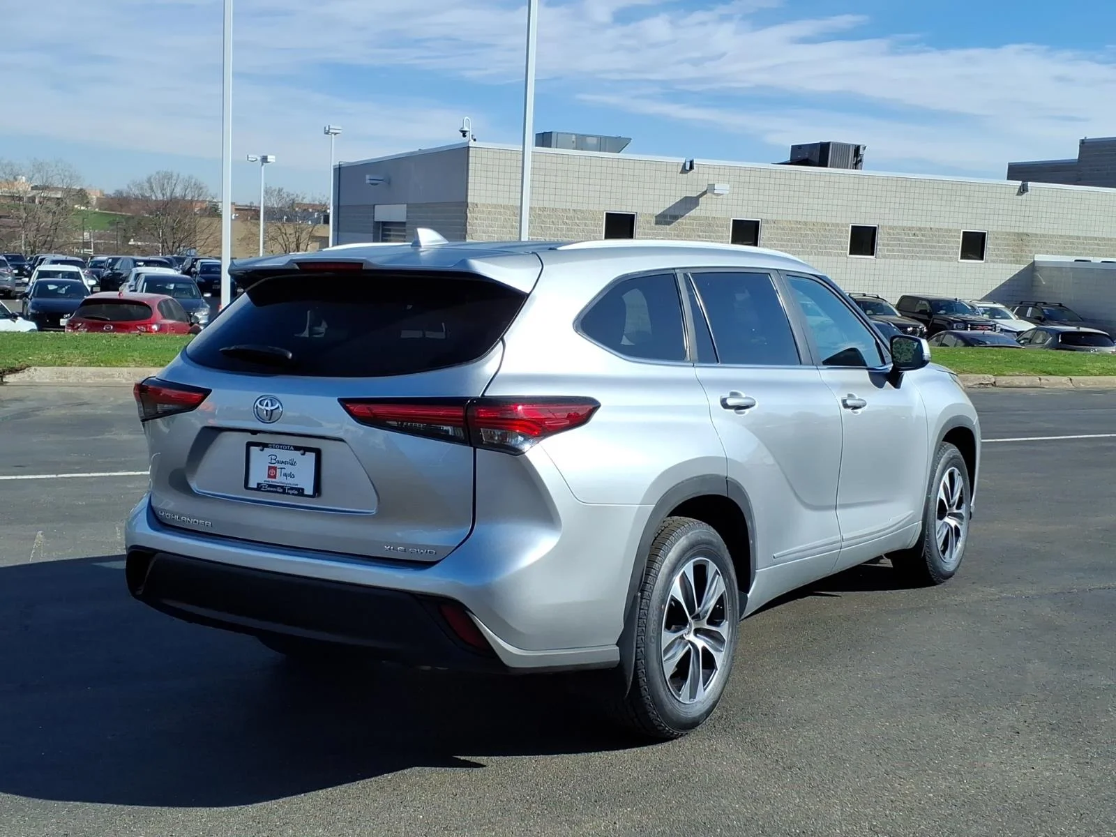 Certified Used 2023 Silver Toyota XLE image 3