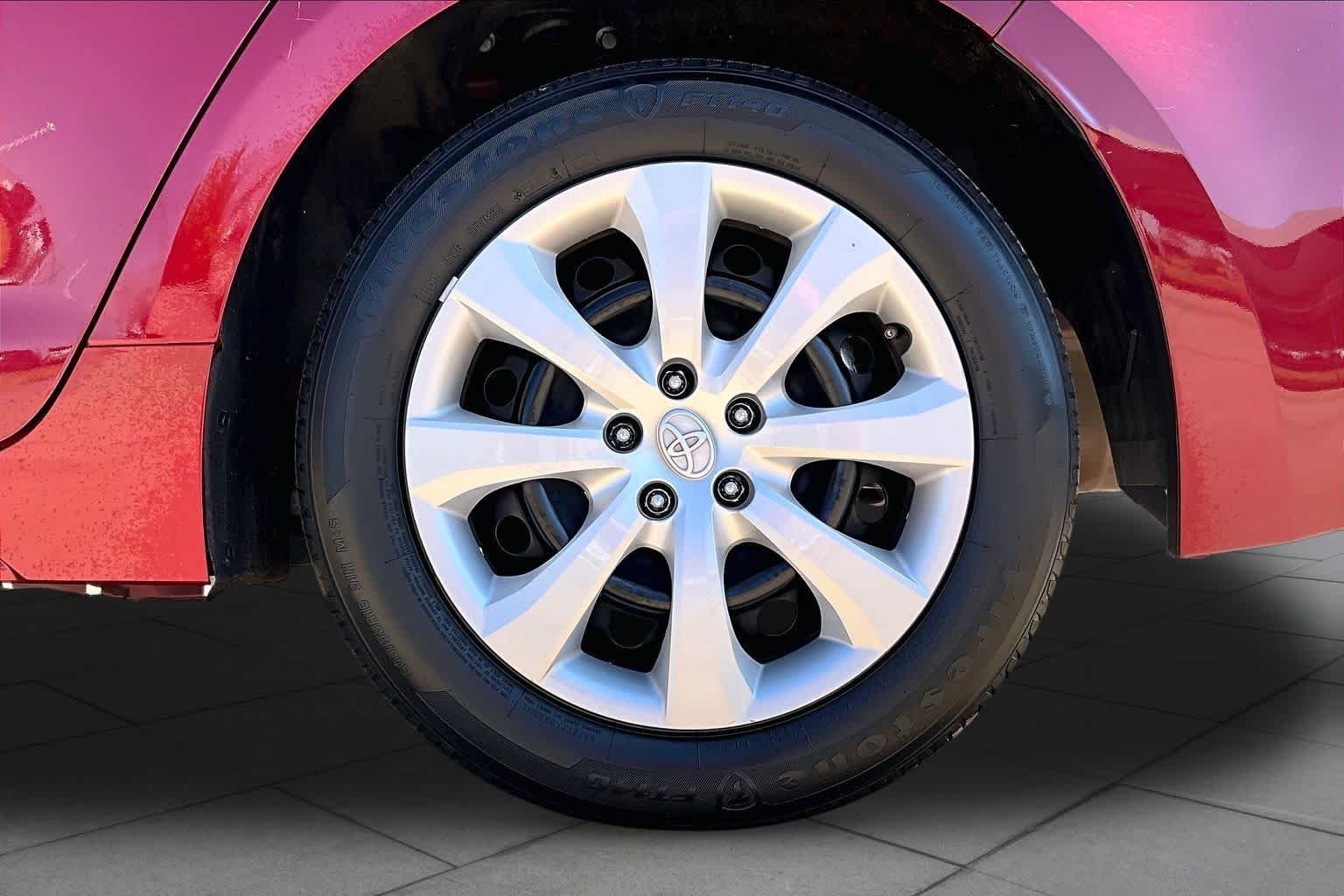 Certified Used 2025 Ruby Flare Pearl Toyota LE image 11