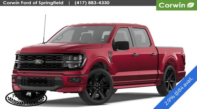 New 2026 Ruby Red Metallic Tinted Clearcoat Ford STX® image 1