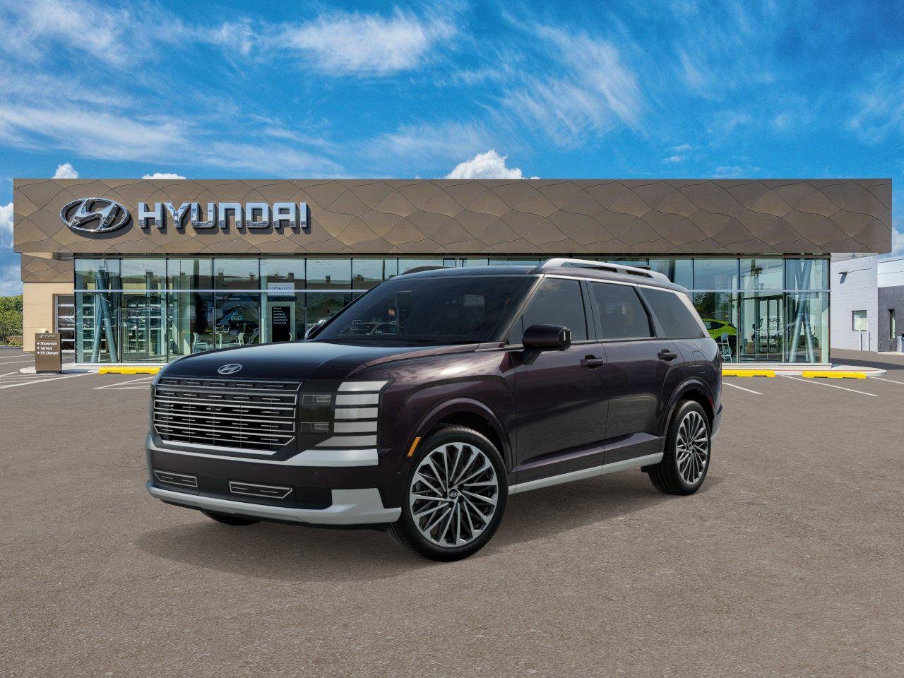 New 2027 Galaxy Maroon Pearl Hyundai Calligraphy image 1