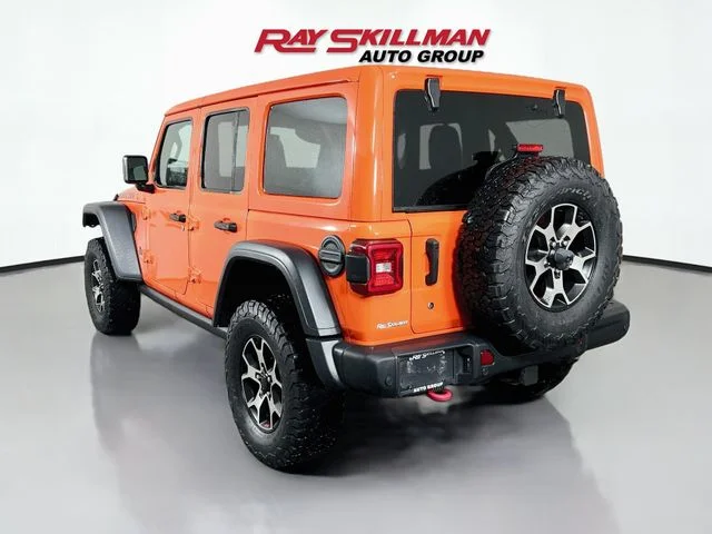 Used 2020 Orange Jeep Unlimited Rubicon image 5