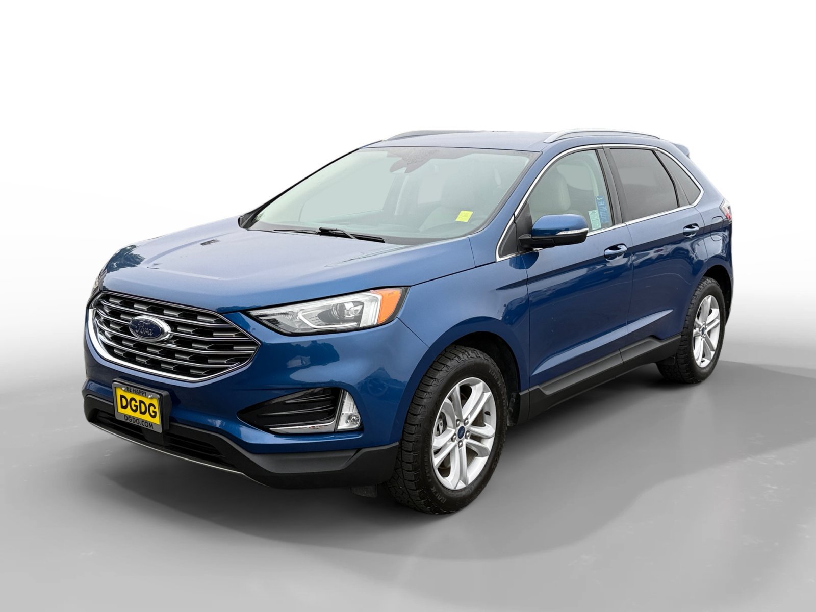 Certified Used 2020 Blue Metallic Ford SEL image 1