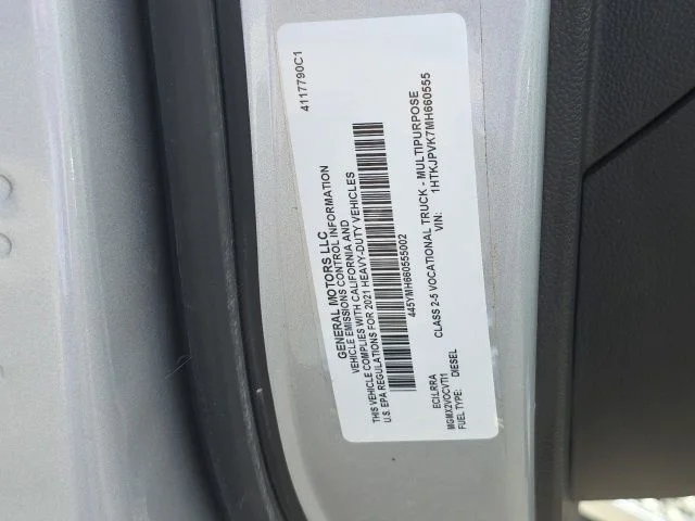 Used 2021 Silver Chevrolet Work Truck image 43