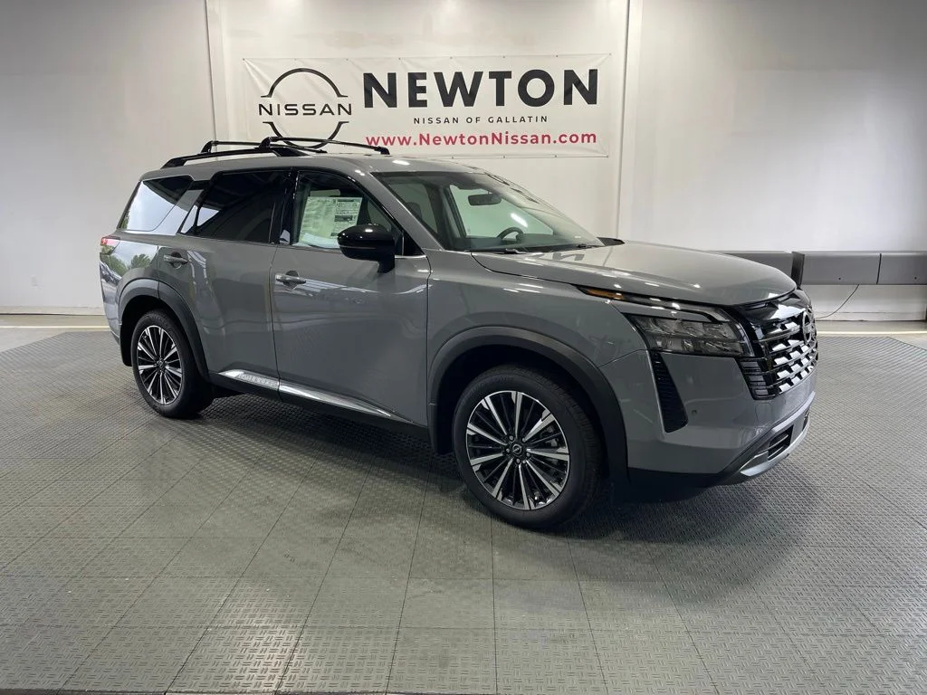 New 2026 Boulder Gray Pearl Nissan Platinum image 2