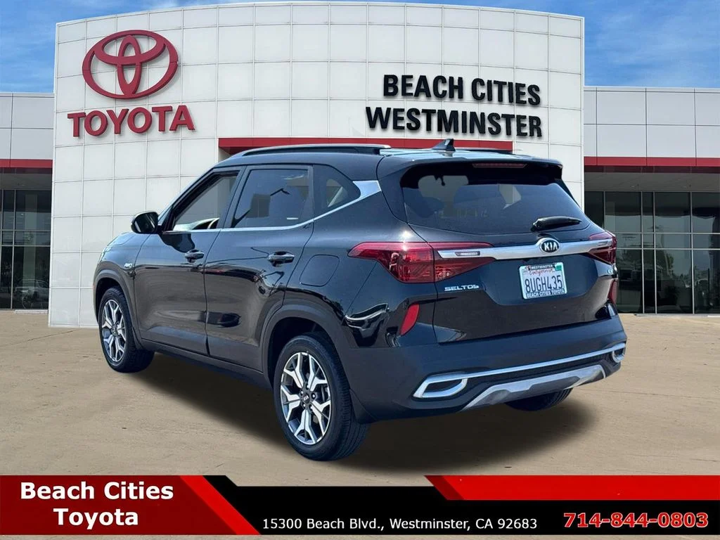 Used 2021 Black Kia EX image 8