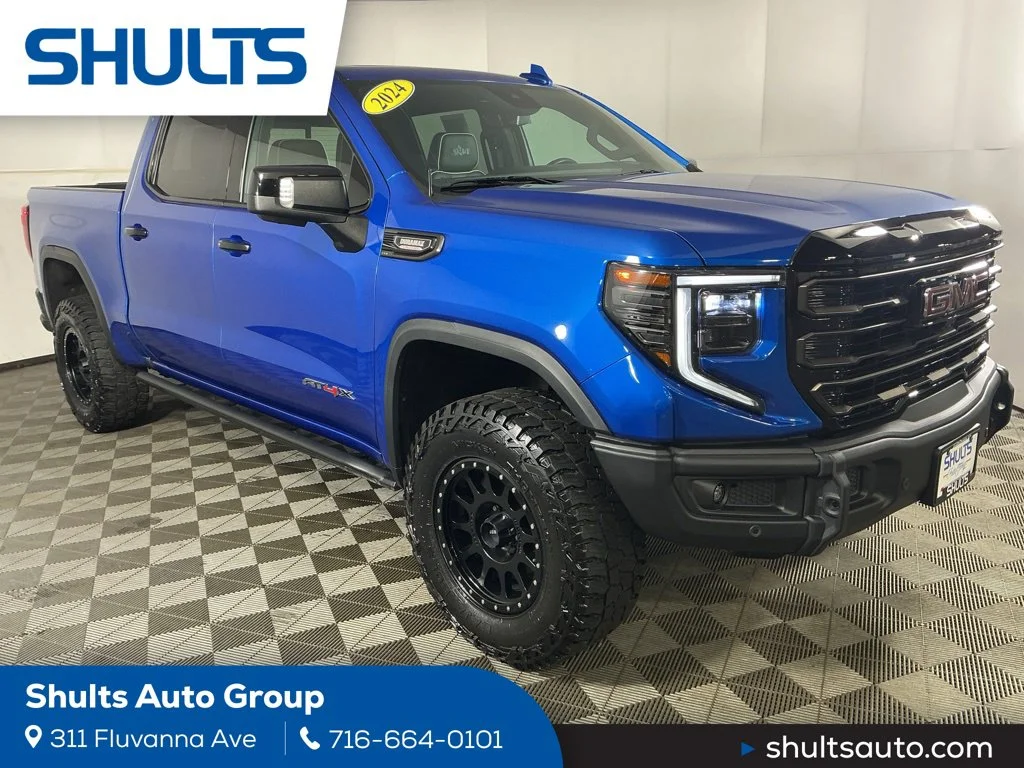 Used 2024 Blue GMC AT4X image 1