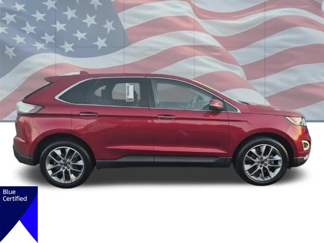 Used 2017 Red Ford Titanium image 3