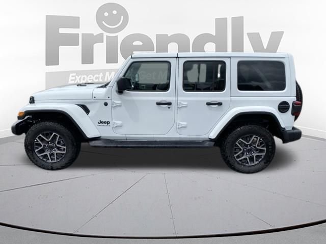 New 2026 Bright White Clear-Coat Exterior Paint Jeep Sahara image 2