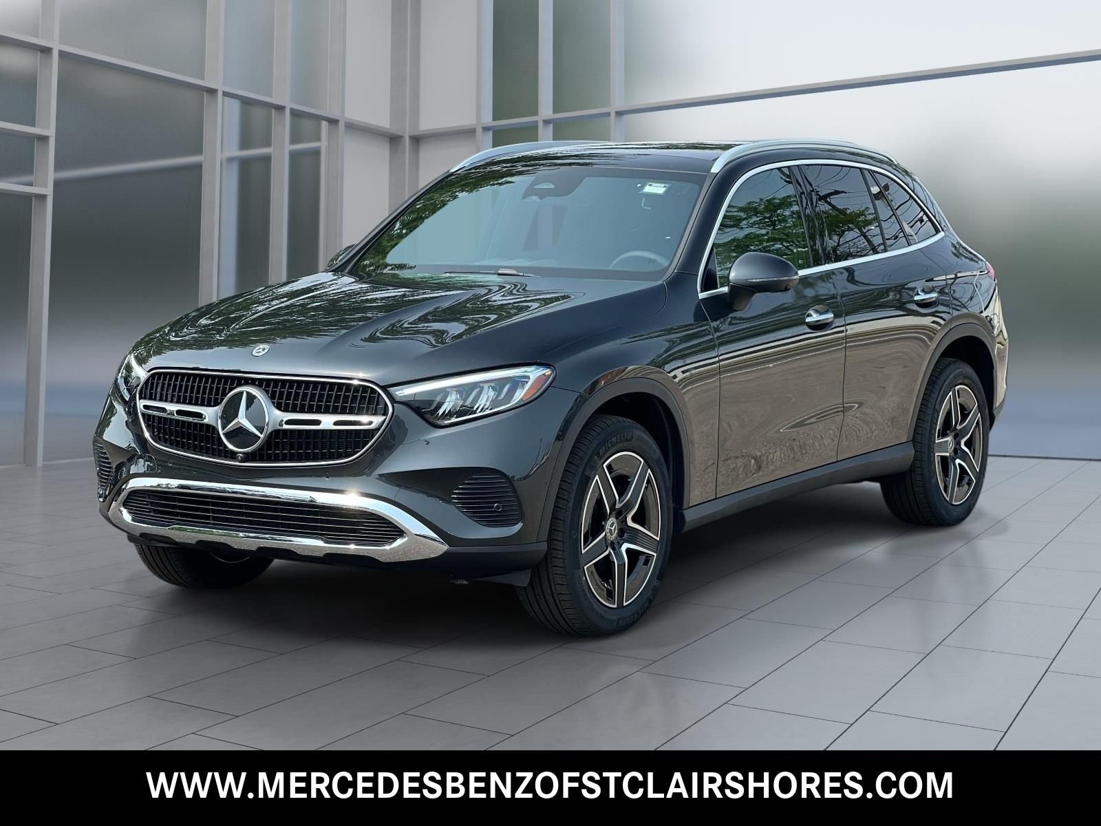 New 2026 Graphite Grey Metallic Mercedes-Benz GLC 300 image 1