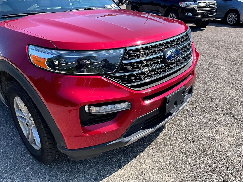 Used 2021 Red Ford XLT image 7