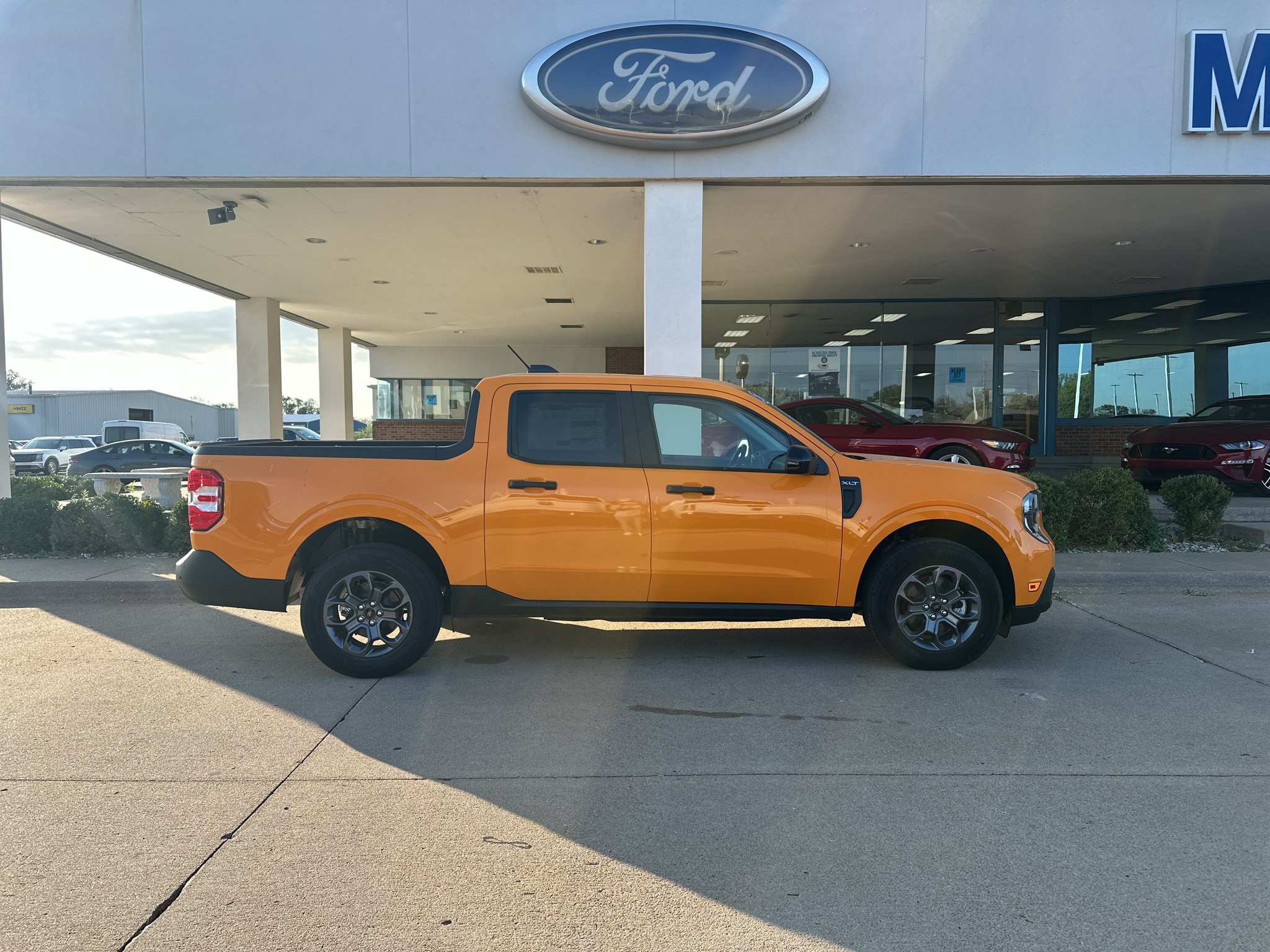 New 2026 Orange Fury Metallic Tri-Coat Ford XLT image 13