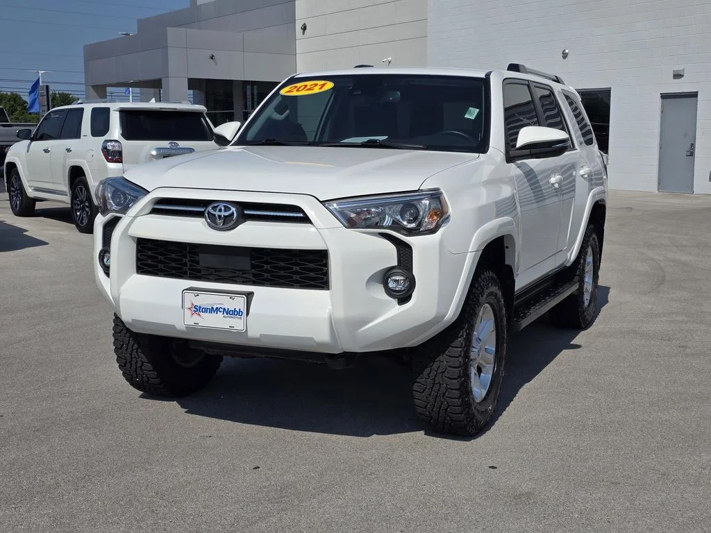 Used 2021 Super White Toyota SR5 Premium image 3