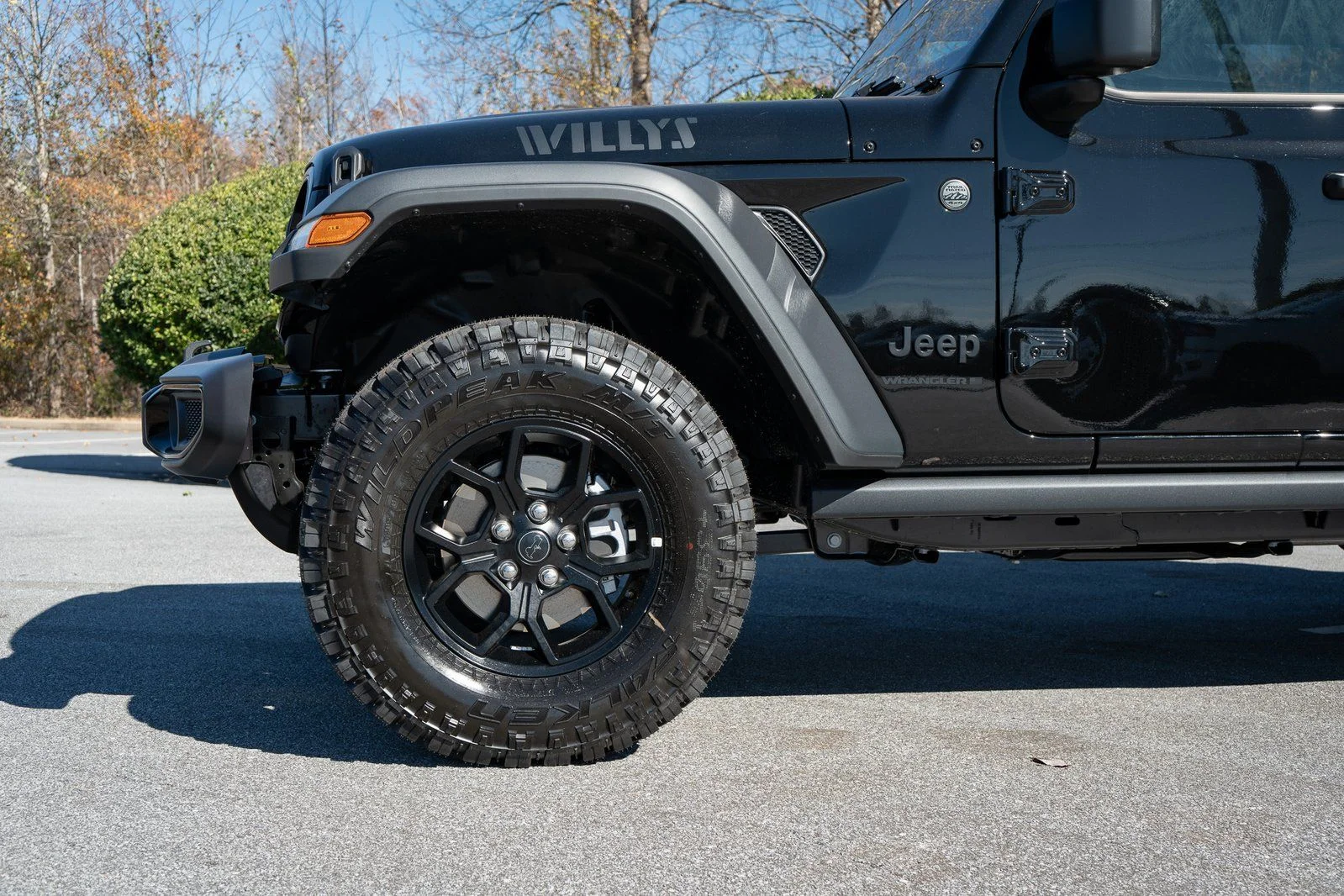 New 2026 Black Jeep Willys image 4