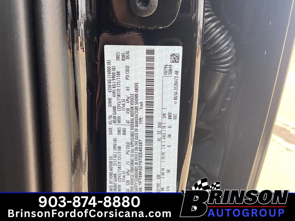 New 2026 Agate Black Metallic Ford LARIAT image 20