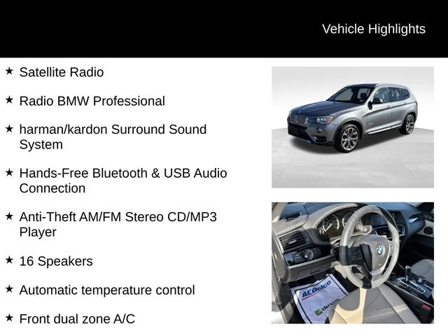 Used 2016 Gray BMW xDrive35i image 15