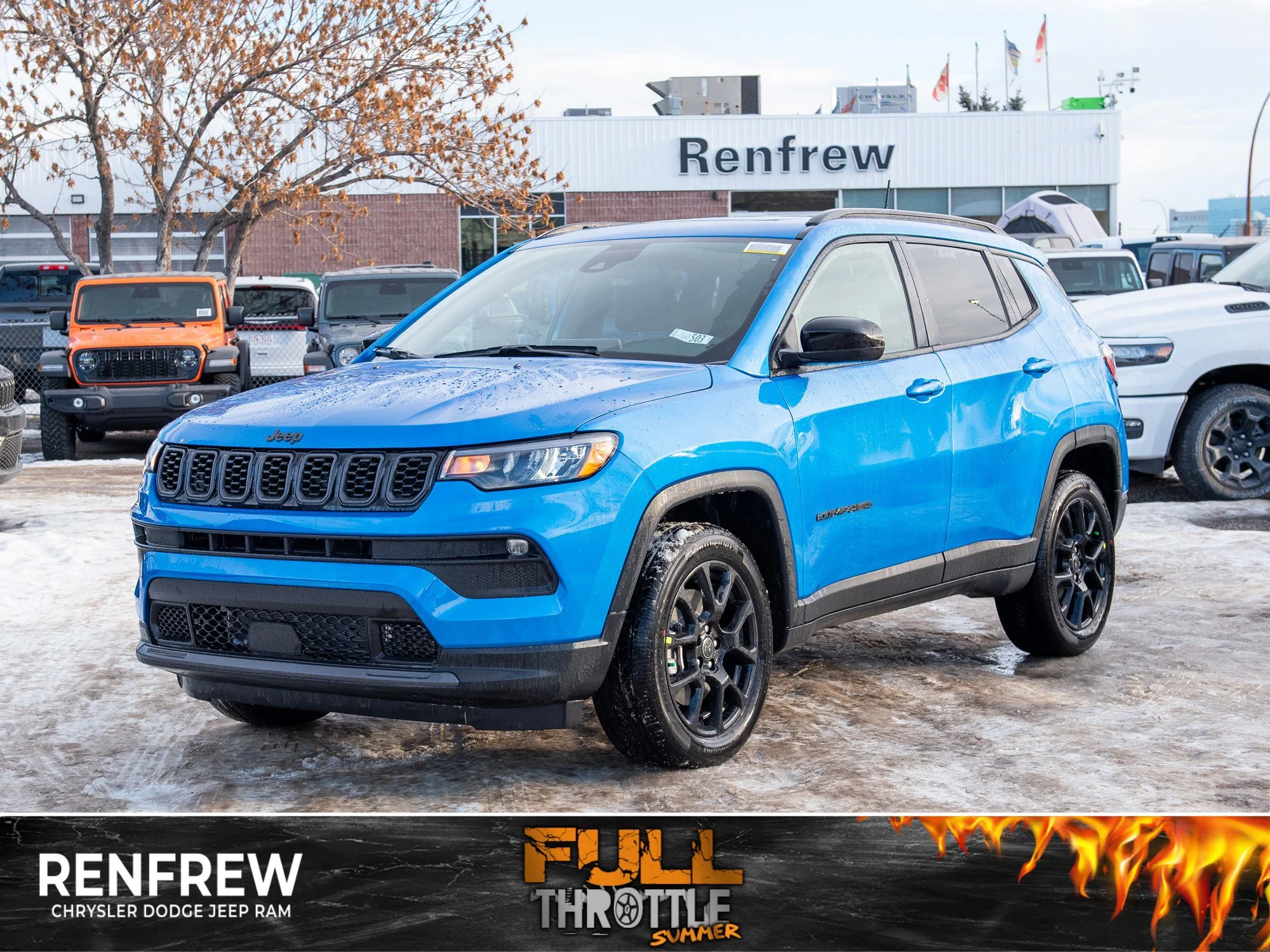 New 2026 Blue Jeep North* image 1