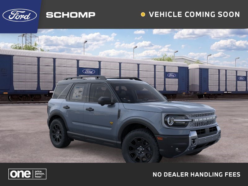 New 2026 Azure Gray Metallic Tri-Coat Ford Badlands image 1