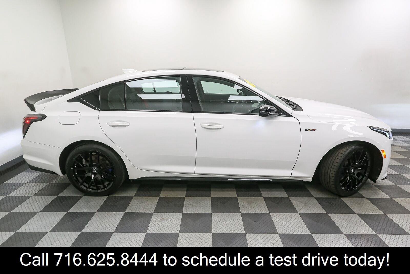 Used 2022 Summit White Cadillac VSERIES image 7