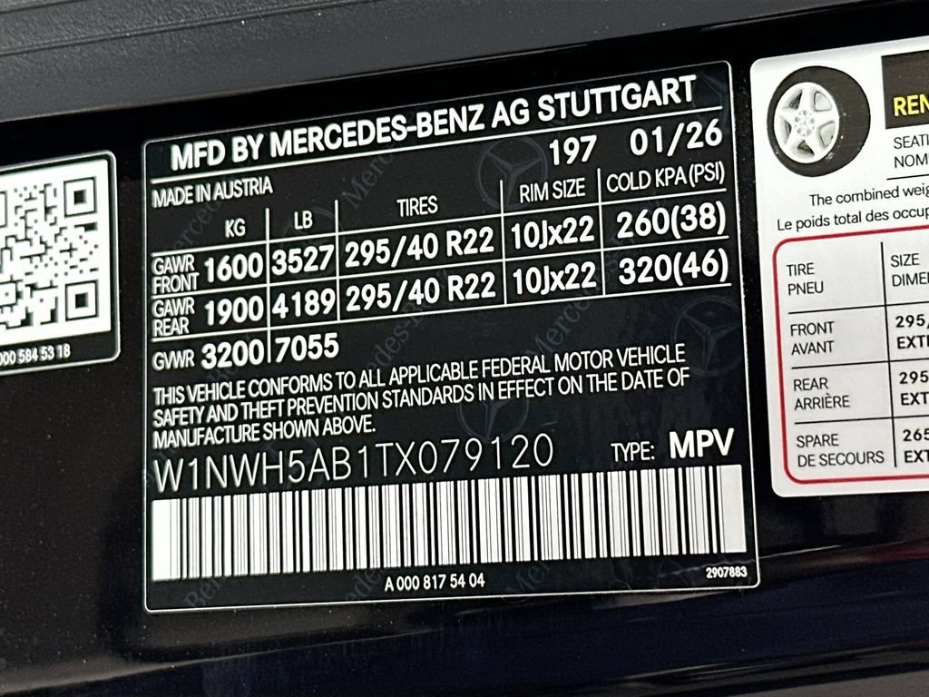 New 2026 Obsidian Black Metallic Mercedes-Benz G 63 AMG® image 68