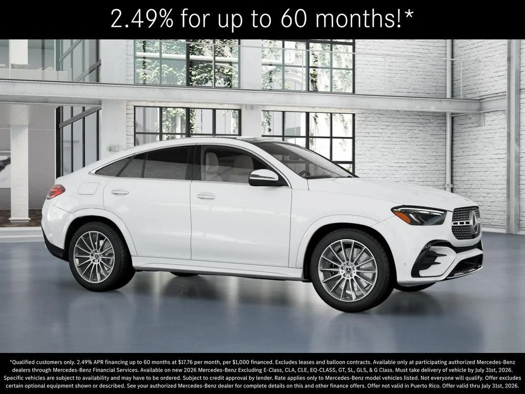 New 2026 Polar White Mercedes-Benz GLE 450 image 55