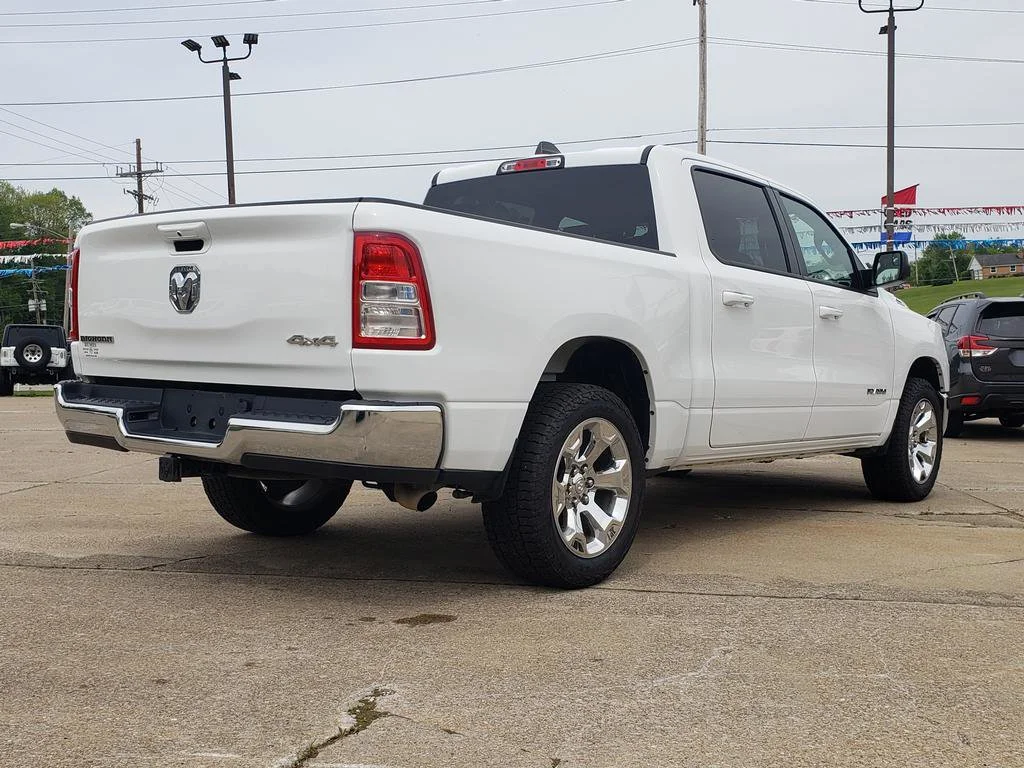 Used 2022 Bright White Clearcoat Ram Big Horn image 3