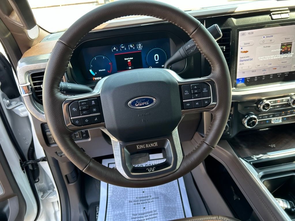 New 2026 Star White Metallic Tri-Coat Ford King Ranch image 18