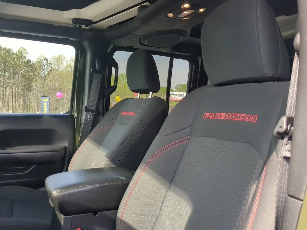 Used 2021 Sarge Green Clearcoat Jeep Unlimited Rubicon image 14