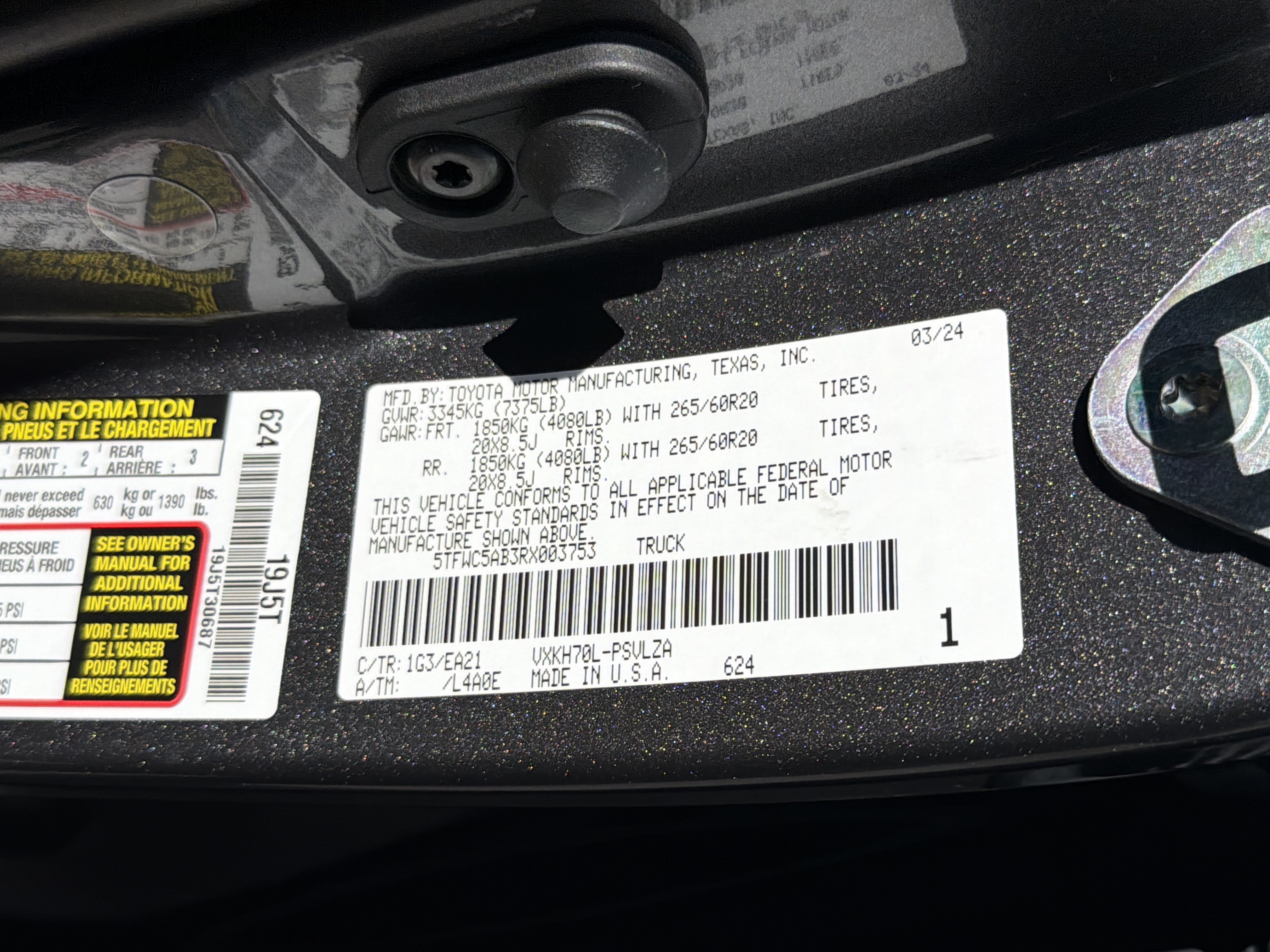 Used 2024 Magnetic Gray Metallic Toyota Limited image 31