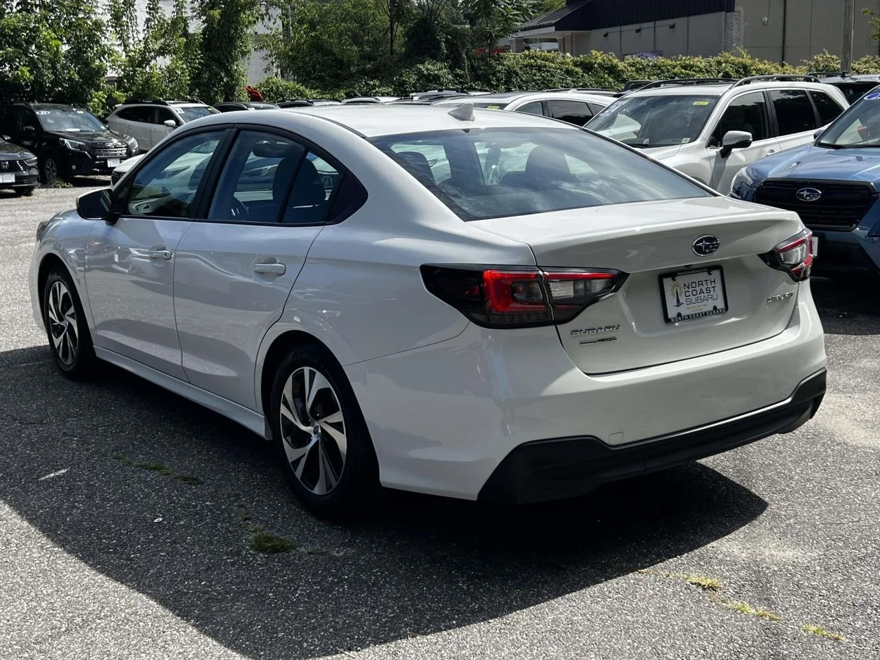 Used 2025 Crystal White Pearl Subaru Premium image 5